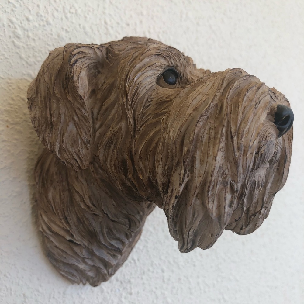Adorable dog heads - set of 2 - Picture 4 of 8